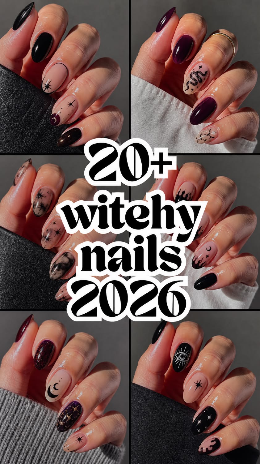 Witchy Nails & Cat Eye Nails: The Dark, Magical Nail Trend Taking Over This Season